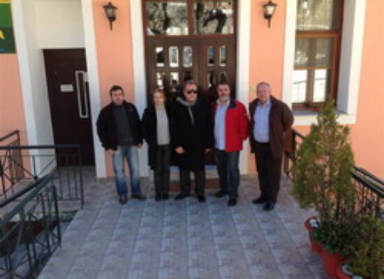 Ο Πρόεδρος της Επιτροπής Προστασίας Ιαματικών Φυσικών Πόρων στα Λουτρά Σμοκόβου